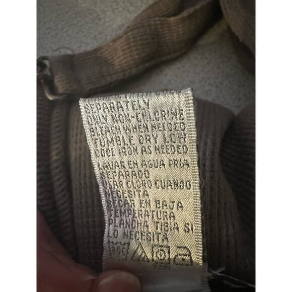 Claudia D. Sz M Vintage 90's Thermal Knit Maxi Overall dress y2k lagenlook - Picture 5 of 6